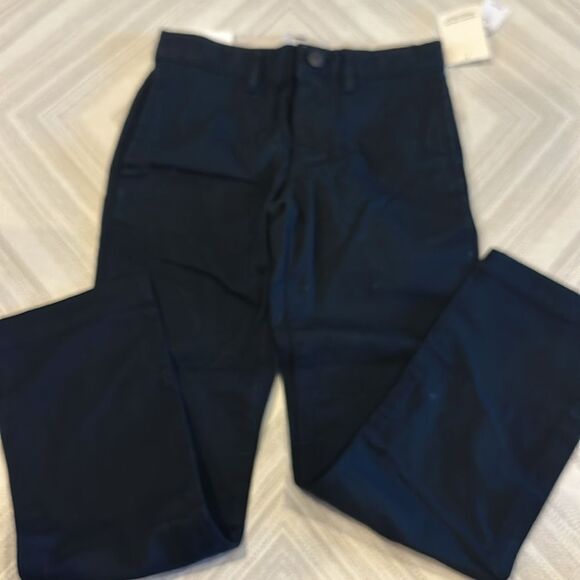 Gap Boys Navy Blue Slim Straight Sdjustable Waist Slim Pants - Size 8 - Picture 2 of 7